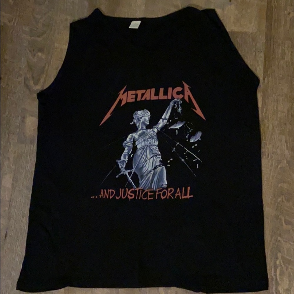 Men’s L Metallica Tank